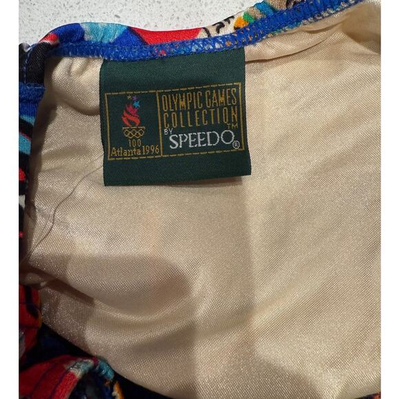 VTG 1996 Atlanta Olympic Games Collection Speedo Swimsuit 32 - Picture 5 of 6